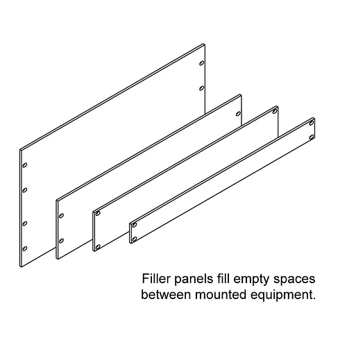 6 RMU Filler Panels 30026-106