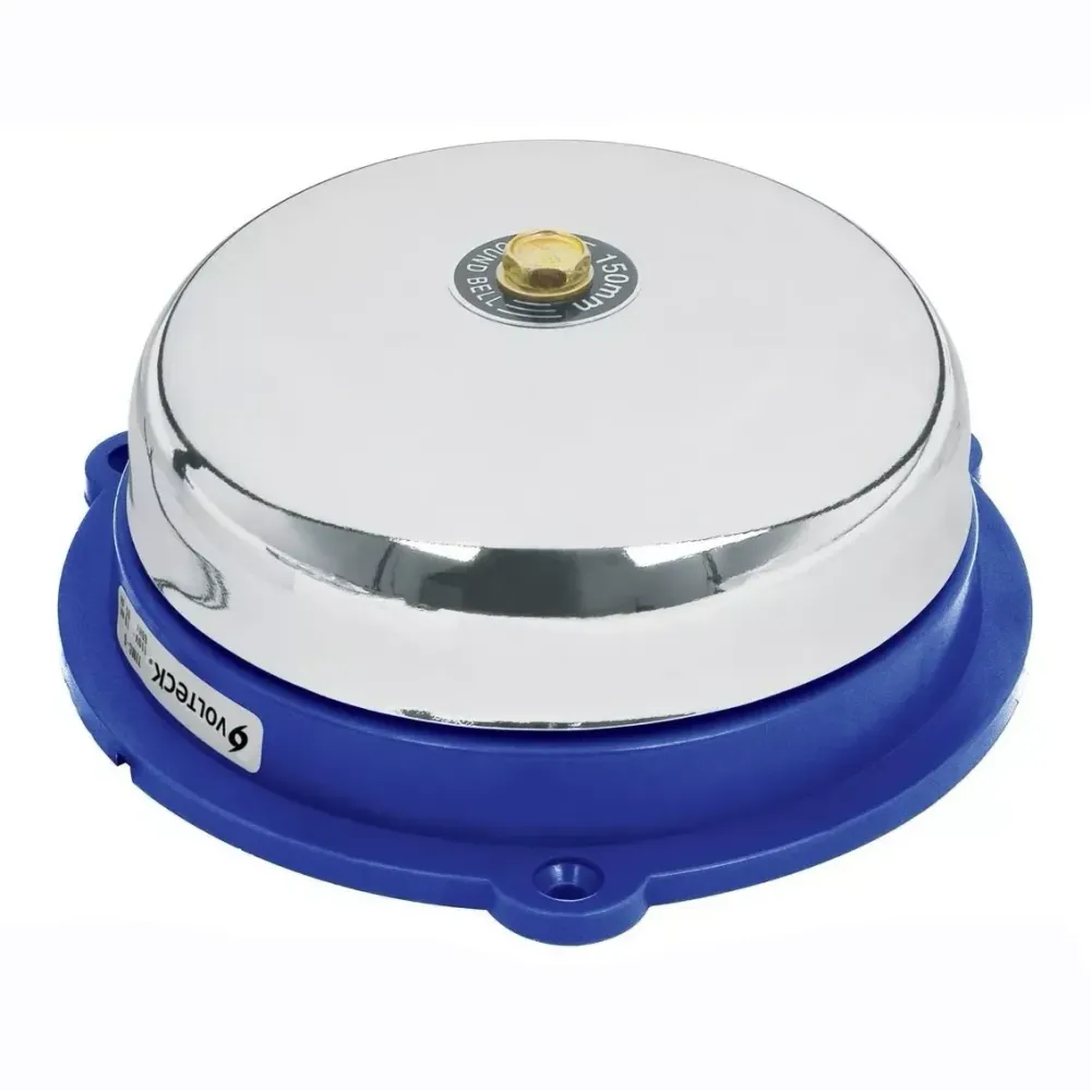 TIMBRE TIPO CAMPANA DE 6" VOLTECK TIMC-6 | Recargables 1000 Veces |