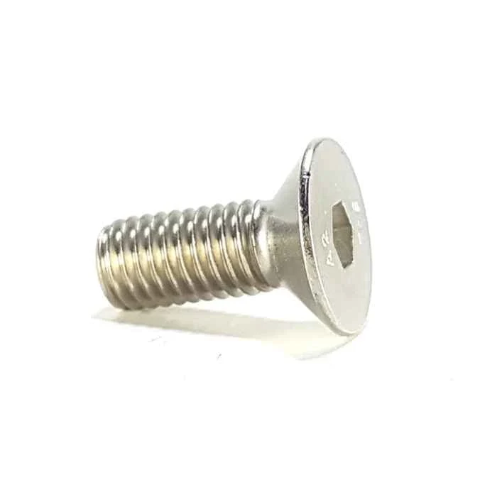 Tornillo Socket Plana Inoxidable A2 - M3 X 6
