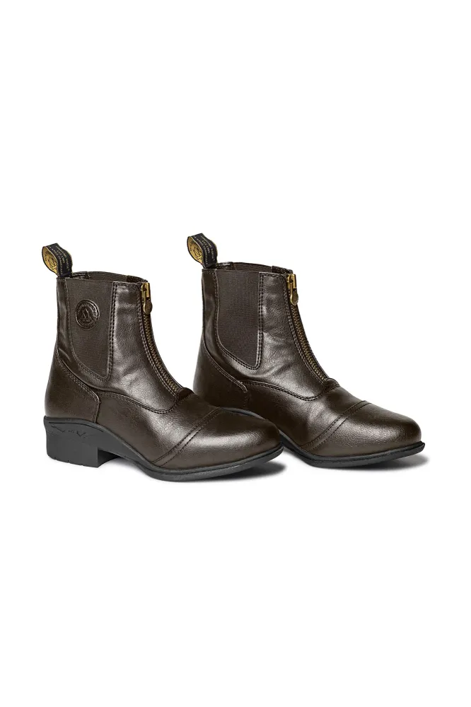 Veganza Zip Paddock Boots Chocolate 6,5