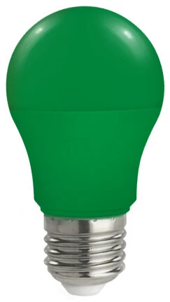 2601486-V LAMPARA BÁSICO LED E27 9W 180º 230V VERDE F-BRIGHT