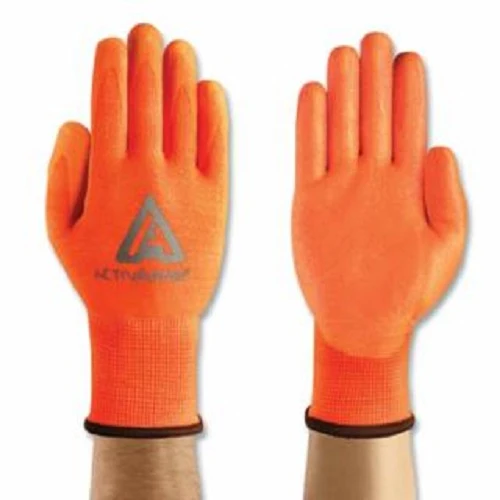 9Size Nitrile Coated Gloves Mandarina 012-97-013-9