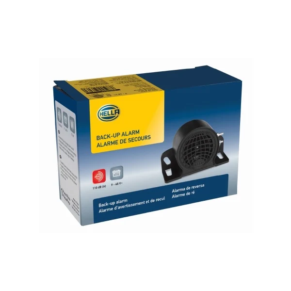 Alta Duración Alarma de Retroceso 110DB 9/48v. – Hella