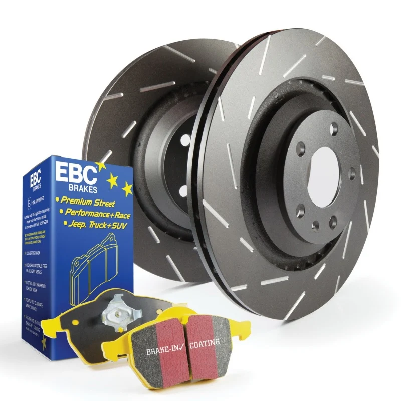 Alta Duración EBC S9 Kits Yellowstuff Pads and USR Rotors