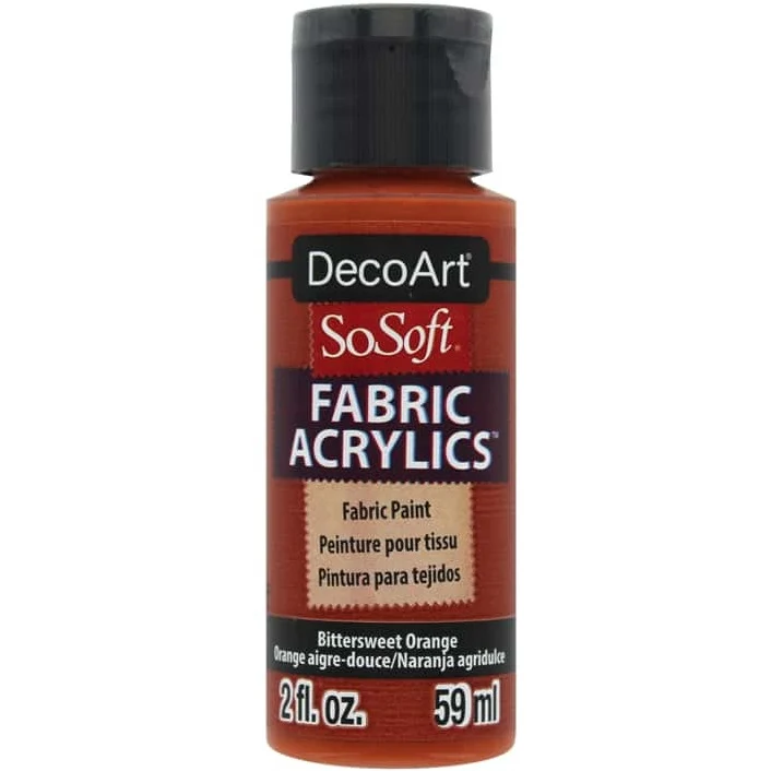 Alta Duración Pintura tela sosoft 59ml DSS093 naranja agridulce