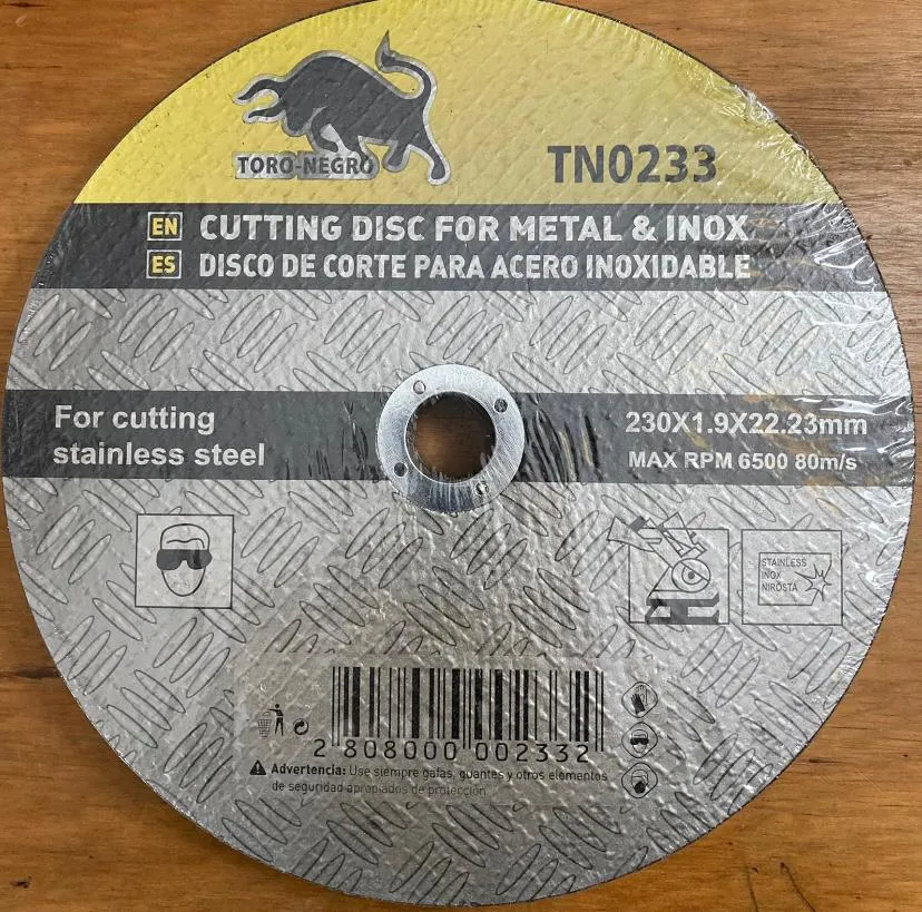 Baterí de 9V Disco de 9'' x 1,9mm