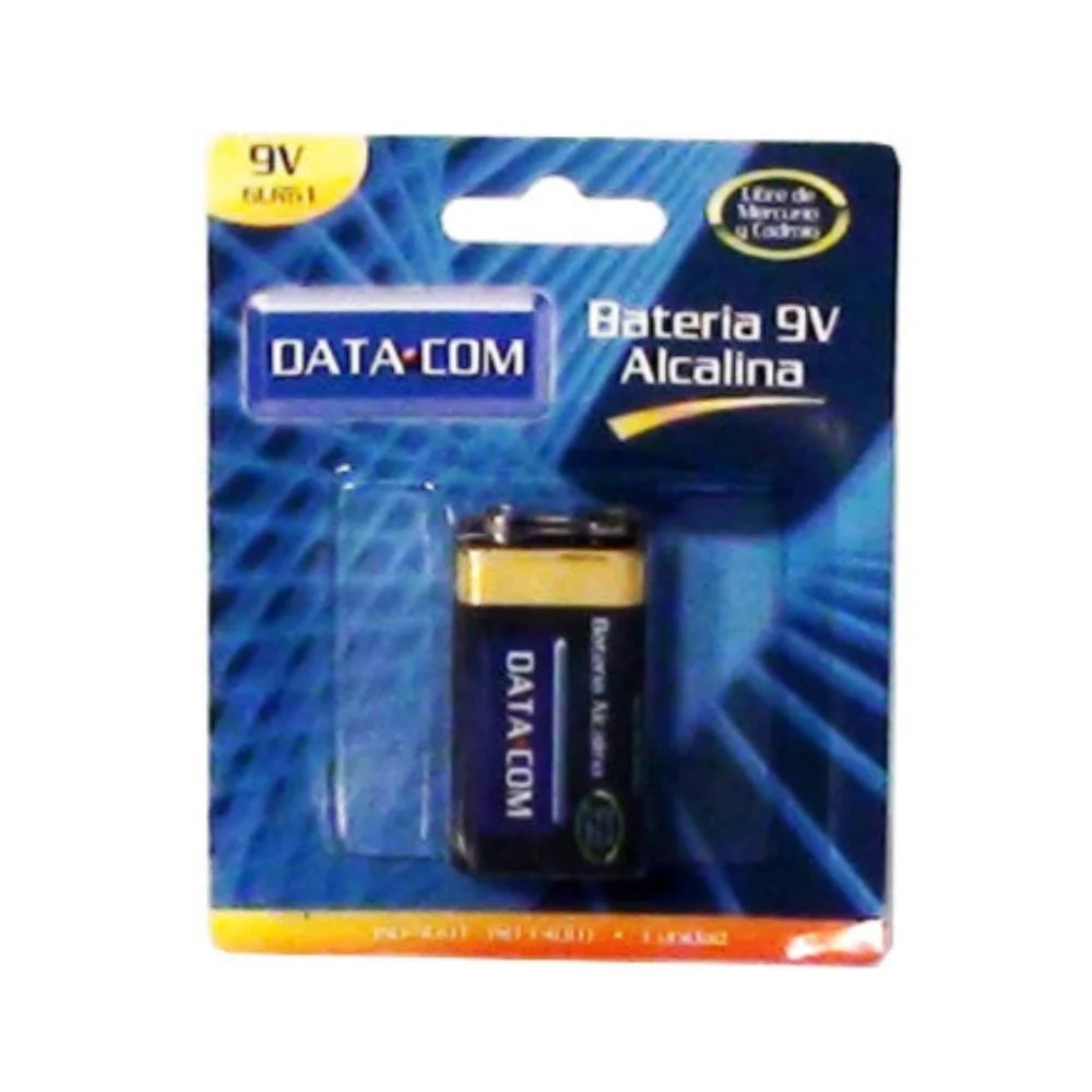 Baterí 9 Volt para Dispositivos de Alto Consumo