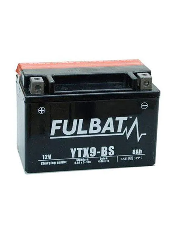 Bateria Fulbat Ytx9-Bs Listas para Usar