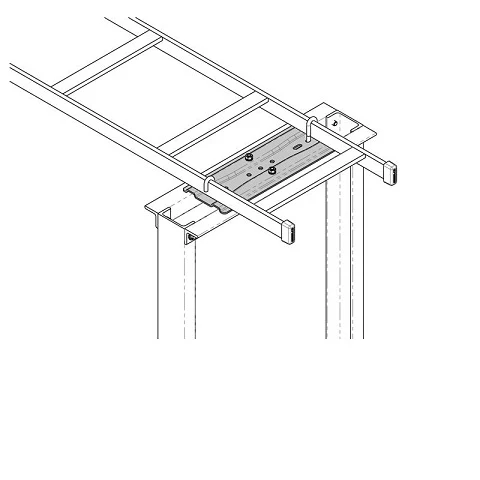 Cable Runway Wall to Rack Kit Gris 9"W x 54"L CPI 11911-109