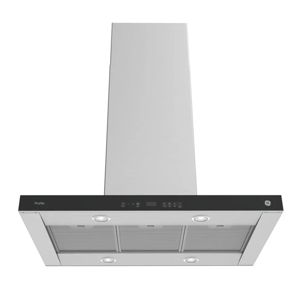 Campana isla GE PROFILE CGP9019I6I Inox Resistentes Derrames