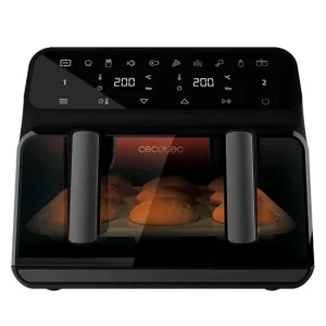 Cargador Inteligente Cecotec Freidora sin Aceite Con pantalla de 9 Litros Cecofry Advance 9000 Window
