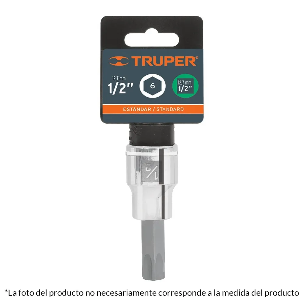 Pilas de Baterí Dados de punta hexagonal, cuadro 1/2" de 9/16"