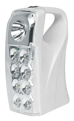Pilas de Litio Lámpara de emergencia de 9 leds