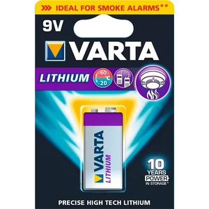 Recargables Premium VARTA Pile Prof Lithium 9V BP1 - Calificado Lithium