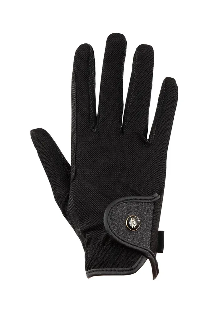 Royal Mesh guante de equitación Black 9