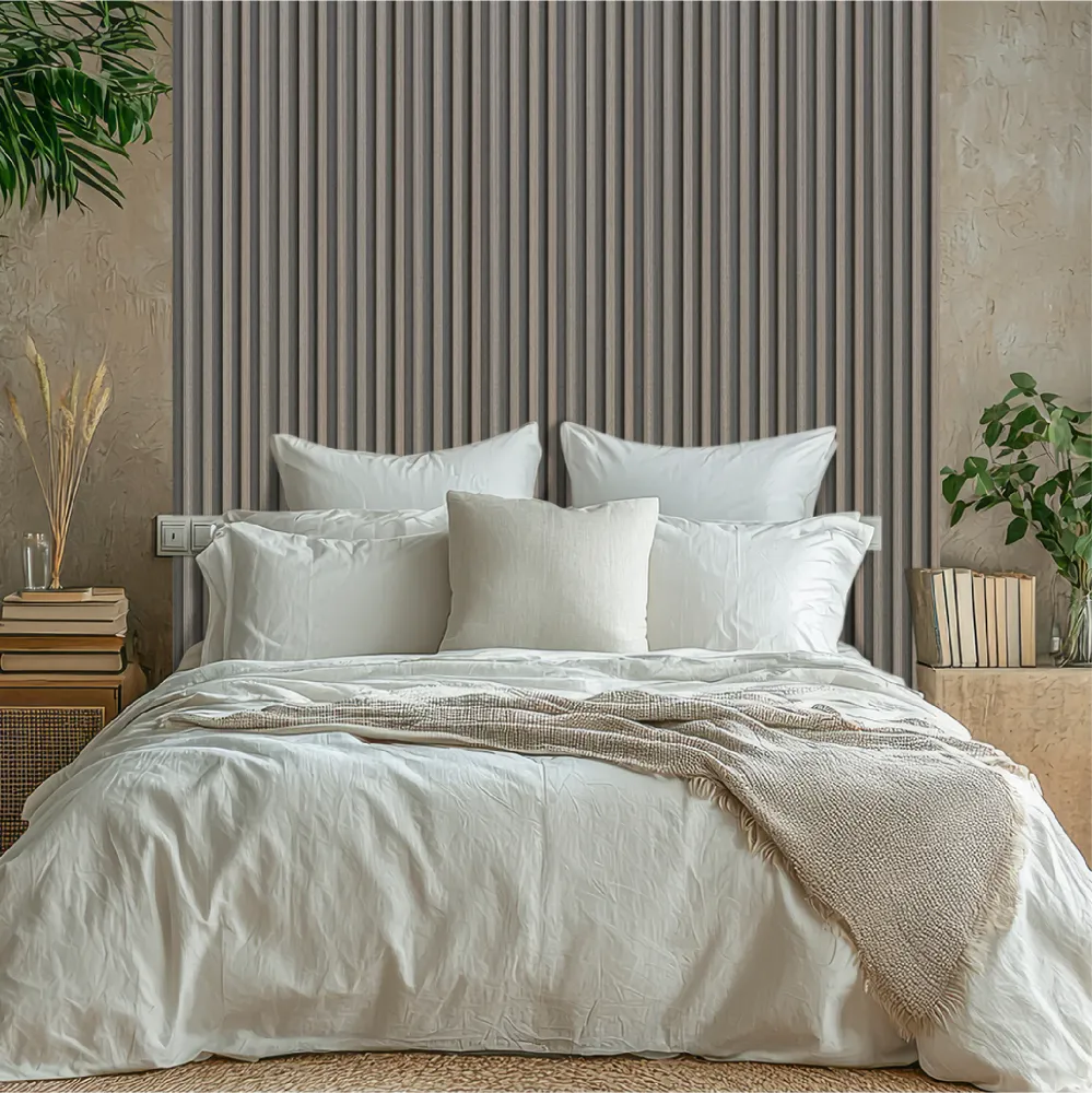 WALL PANEL PVC DE INTERIOR 290 x 17 cm - GRIS