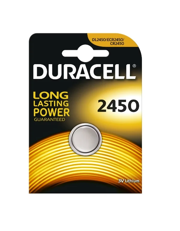 Certificadas CE PILA DURACELL BOTON CR2450
