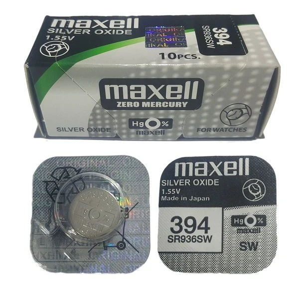 PILA BOTON OXIDO DE PLATA SR-936SW Ag5 LR45 (394)