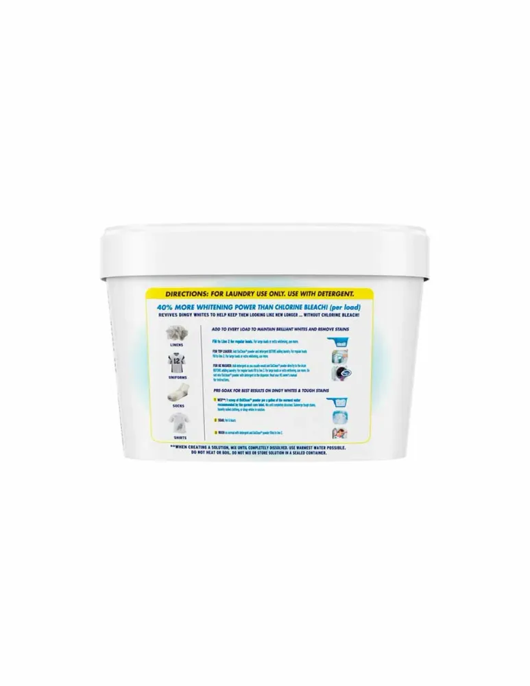 OxiClean White Revive Blanqueador de ropa + Quitamanchas 1.37kg