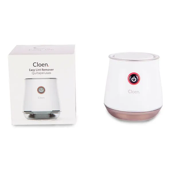 Quitapelusas Cómodo Stean Iron Cloen portátil 3W 2 velocidades blanco