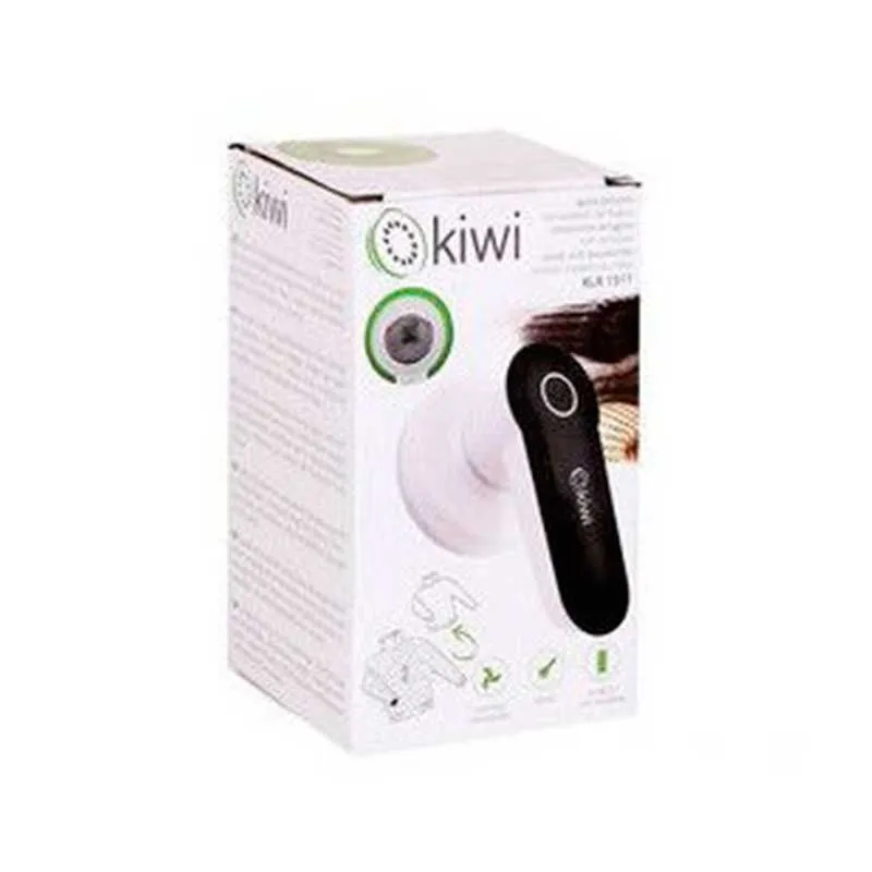 Quitapelusas eléctrico Kiwi 3V blanco para Ropa de Color