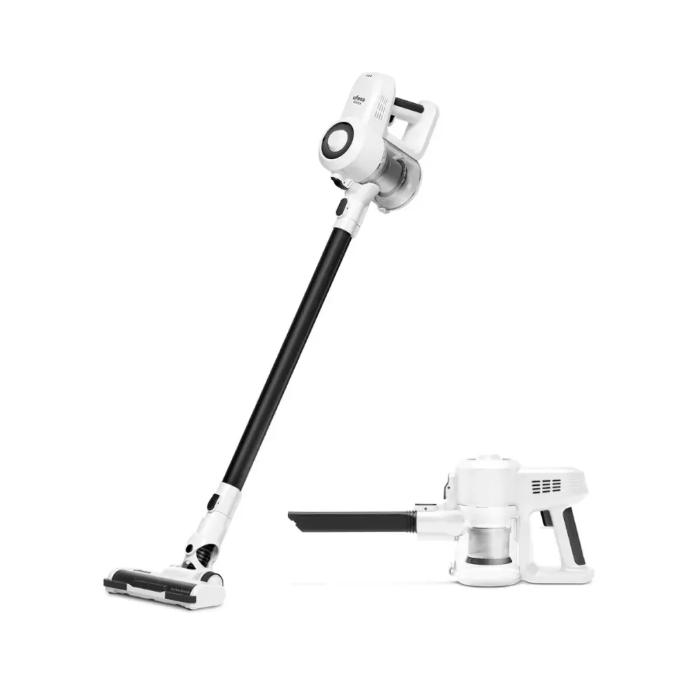 Aspirador escoba Ufesa Ártica 13500W 2 velocidades blanco/negro