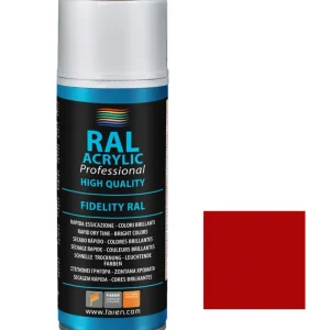 4VH400 SPRAY PINTURA ROJO SEÑALES RAL 3001 400ml.