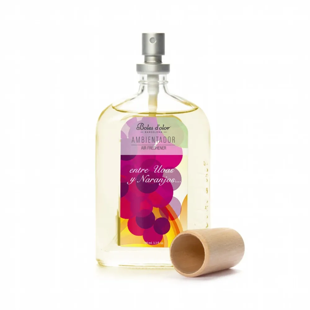 Aceite Esencial para Difusor Spray Ambiente Entre Uvas y Naranjos