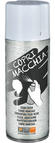 7VZ400 SPRAY PINTURA CUBRE MANCHAS BLANCO OPACO 400ml