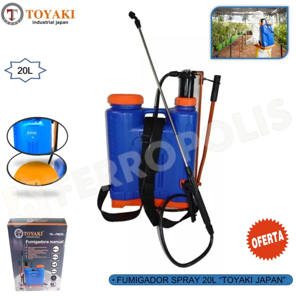 FUMIGADOR SPRAY 20L "TOYAKI JAPAN" en Aerosol