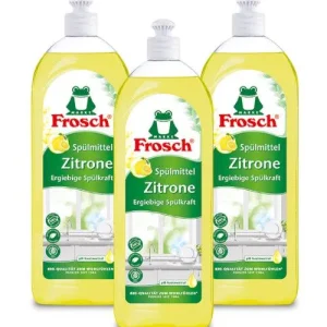 Blanqueador Frosch Lavaloza liquido limon 3 x 750 cc