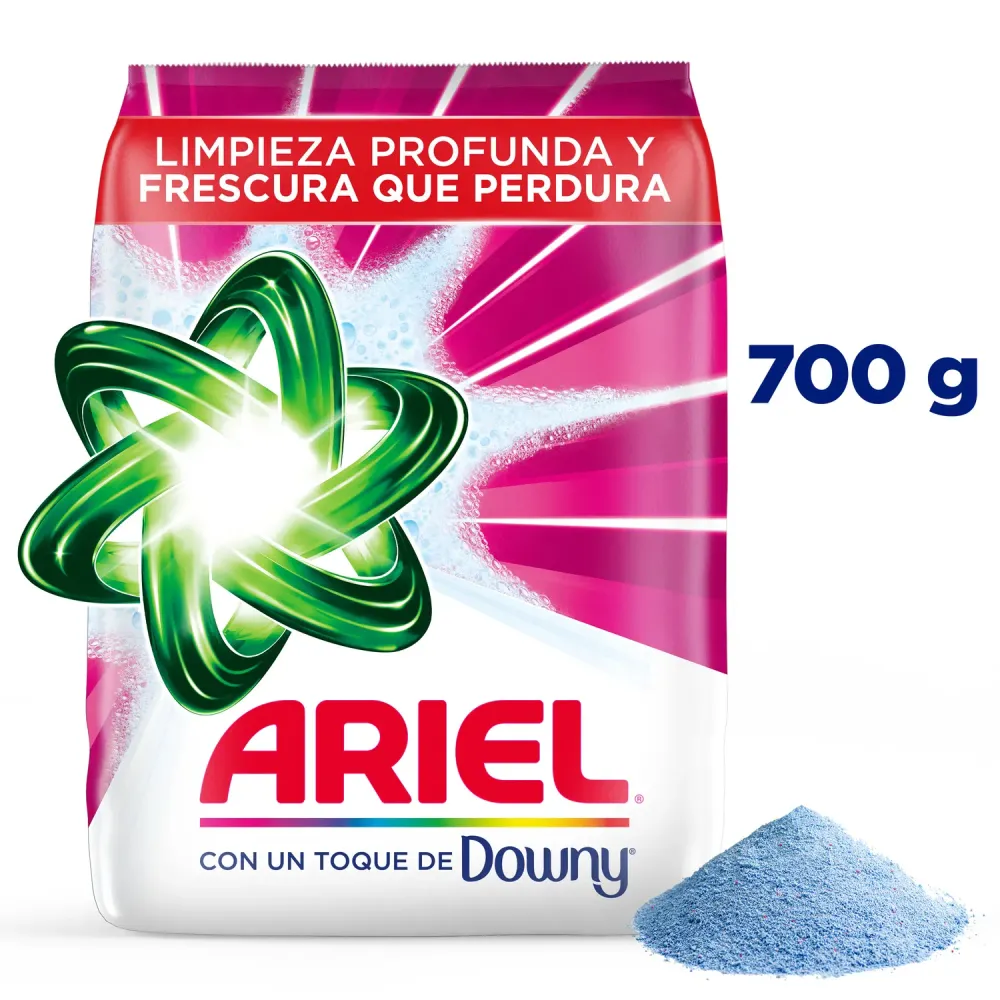 Detergente Polvo Ariel Downy 700 g