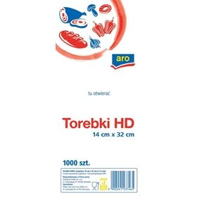 ARO BOLSA HDPE 14 X 32 CM 1000 UN