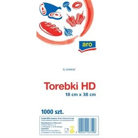 ARO BOLSA HDPE 18 X 38 CM 1000 UN