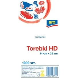 ARO BOLSA HDPE 14 X 25,5 CM 1000 UN