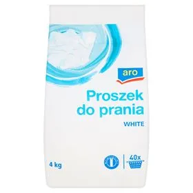 ARO DETERGENTE EN POLVO PARA TEJIDOS BLANCOS 4 KG (40 CARGAS)
