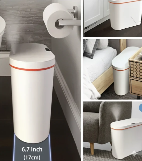 Caneca De Basura Touch Con Sensor Y Difusor Aromas 660 A&TJ