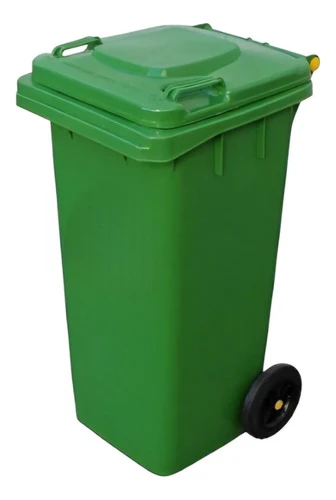 Basurero Contenedor 240 Litros Con Rueda Negro