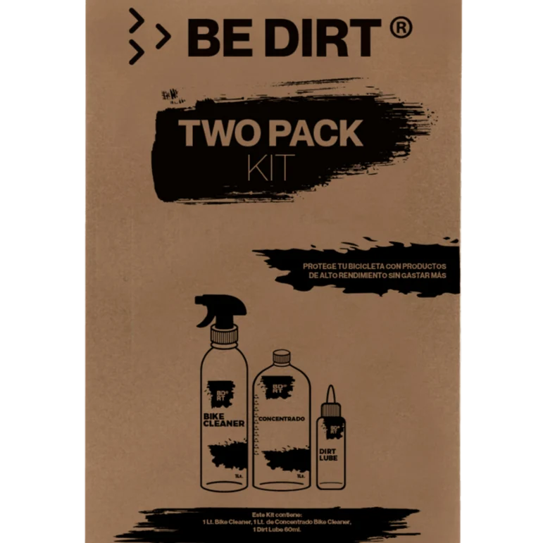 2 pack kit BE DIRT