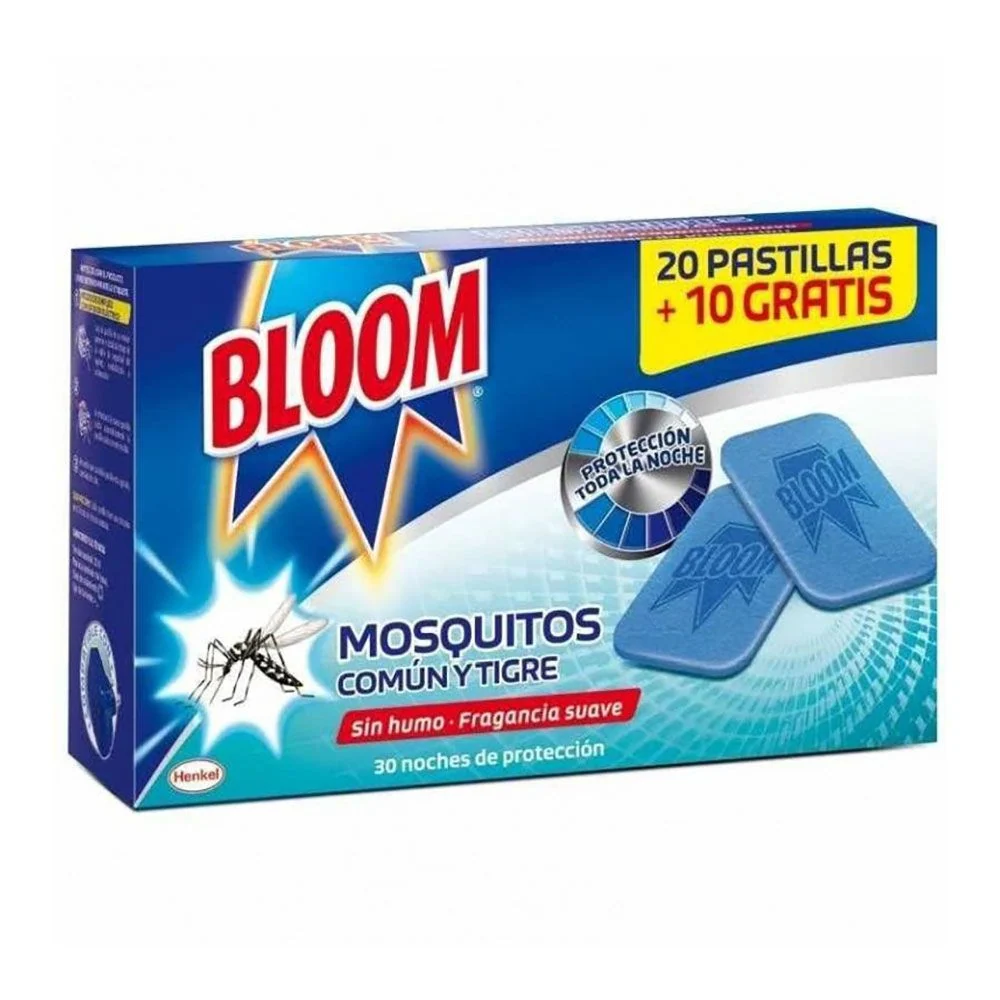 INSECT PASTILLAS DE RECAMBIO 30 uds BLOOM