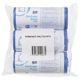 BOLSAS DE BASURA ARO 60 L 3 PIEZAS