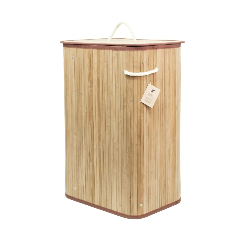 Canasto para ropa de Bambú