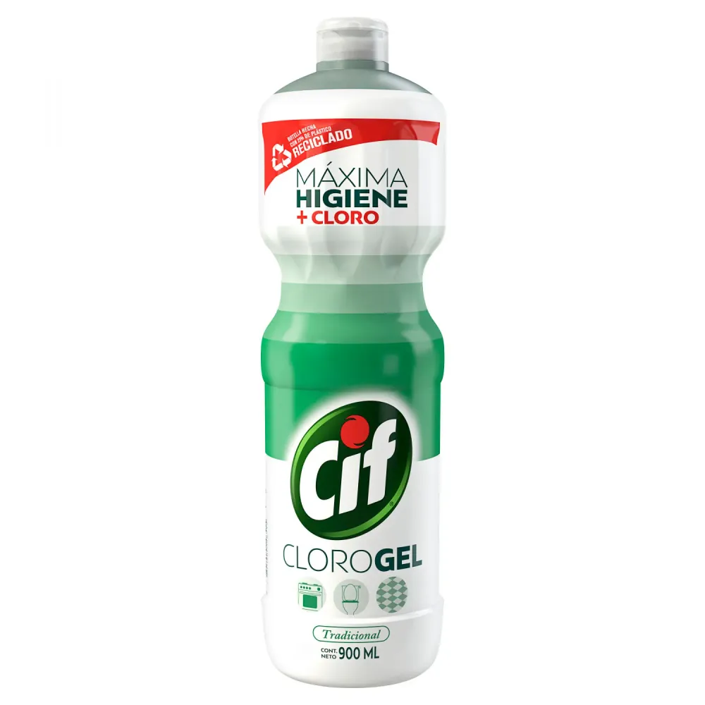 Cif Cloro Gel Tradicional 900 Ml
