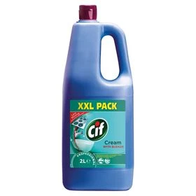 CIF CREMA PROFESIONAL CON BLEACH PROFESSIONAL XXL LECHE LIMPIADORA Y ACLARANTE 2 L