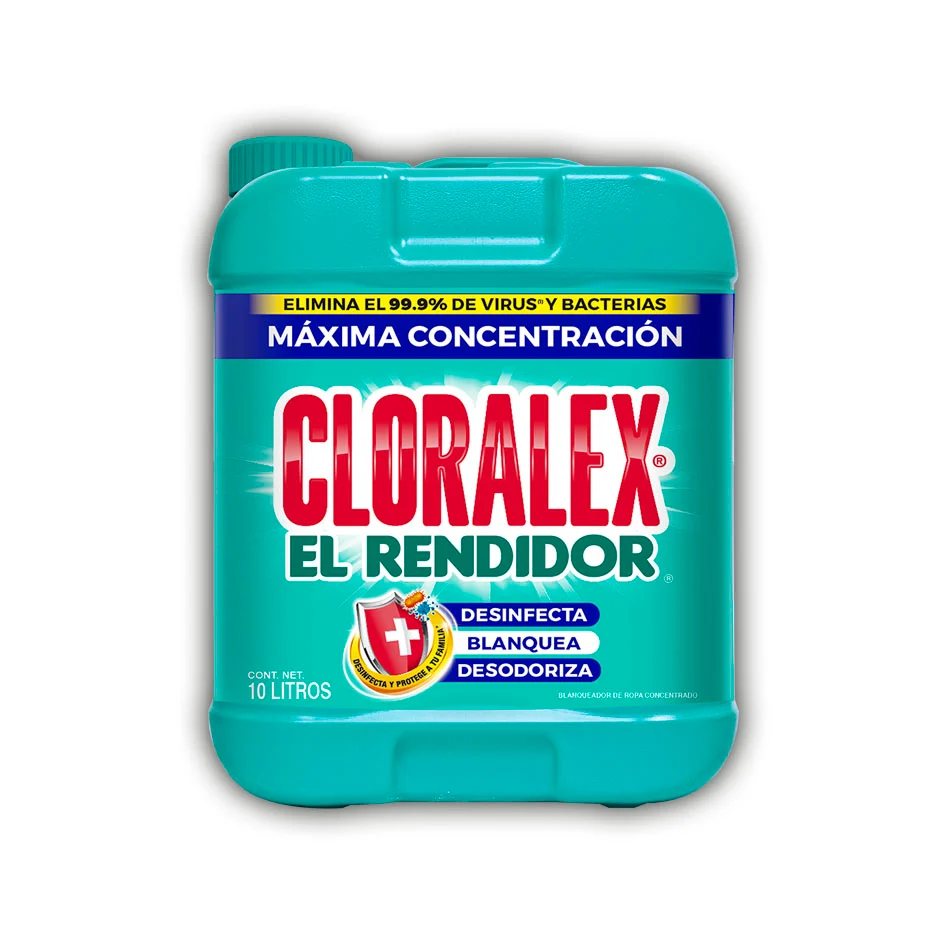 CLORALEX BLANQUEADOR GALON DE 10 LTS