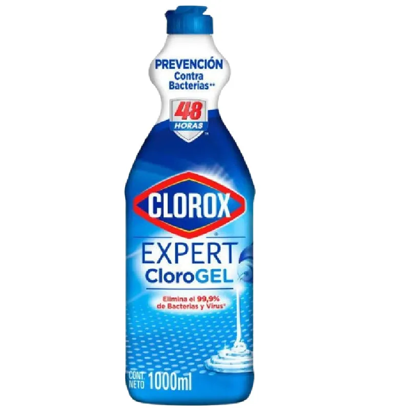 BLANQUEADOR CLOROX 1000ML GEL REGULAR