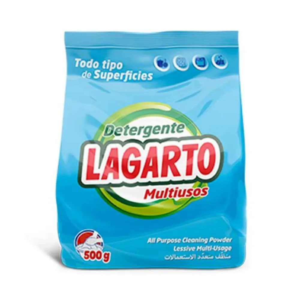 Lagarto Bolsa Detergente Multiusos 500g Cosmo Cosmetics