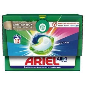 CÁPSULAS DE LAVADO ARIEL COLOR 13 CÁPSULAS
