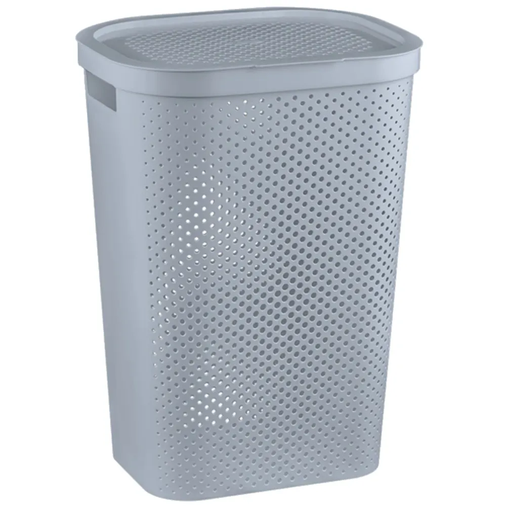 Cesto para la ropa Curver Infinity 60L gris 231008