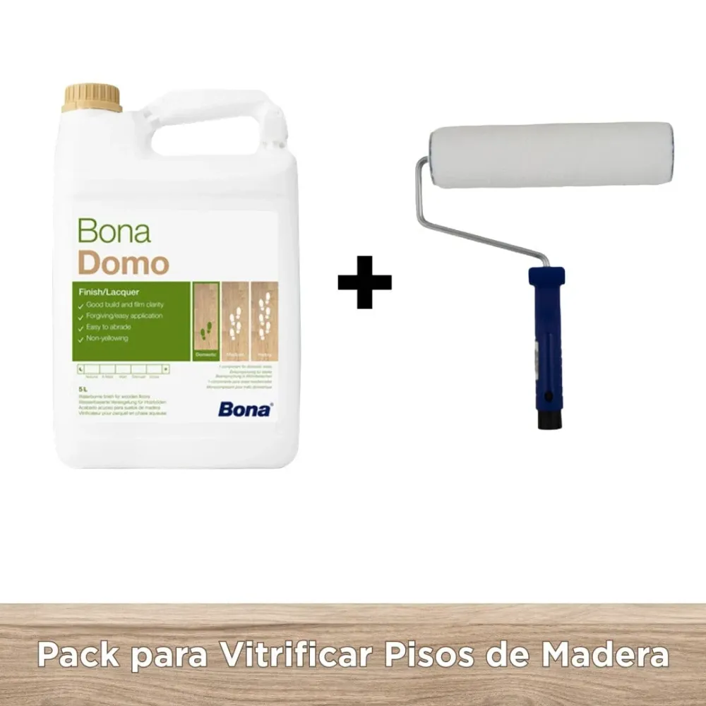 Kit para Vitrificar Pisos de Madera Bona Enko